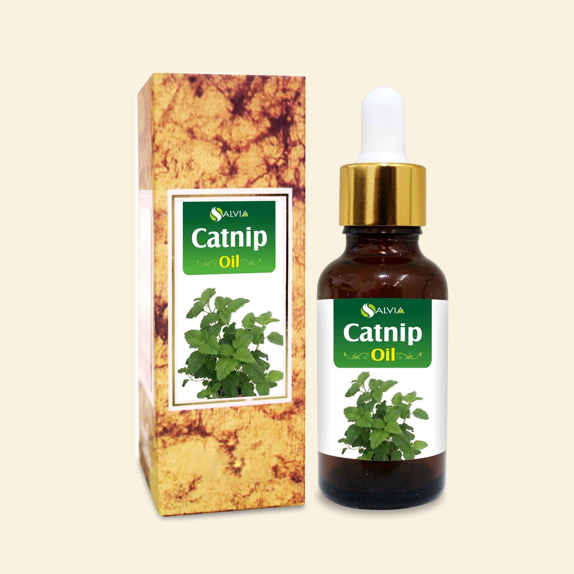 Salvia Natural Essential Oils Catnip Oil Pure Undiluted Therapeutic Grade Essential Oil